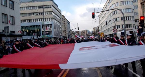 Parada Niepodległości w Gdyni, fot. Katarzyna Okońska Parada Niepodległości w Gdyni, fot. Katarzyna Okońska