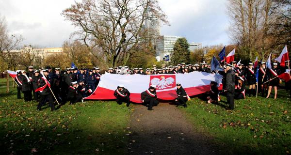 Parada Niepodległości w Gdyni, fot. Katarzyna Okońska Parada Niepodległości w Gdyni, fot. Katarzyna Okońska