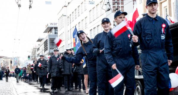 Parada Niepodległości w Gdyni, fot. Katarzyna Okońska Parada Niepodległości w Gdyni, fot. Katarzyna Okońska